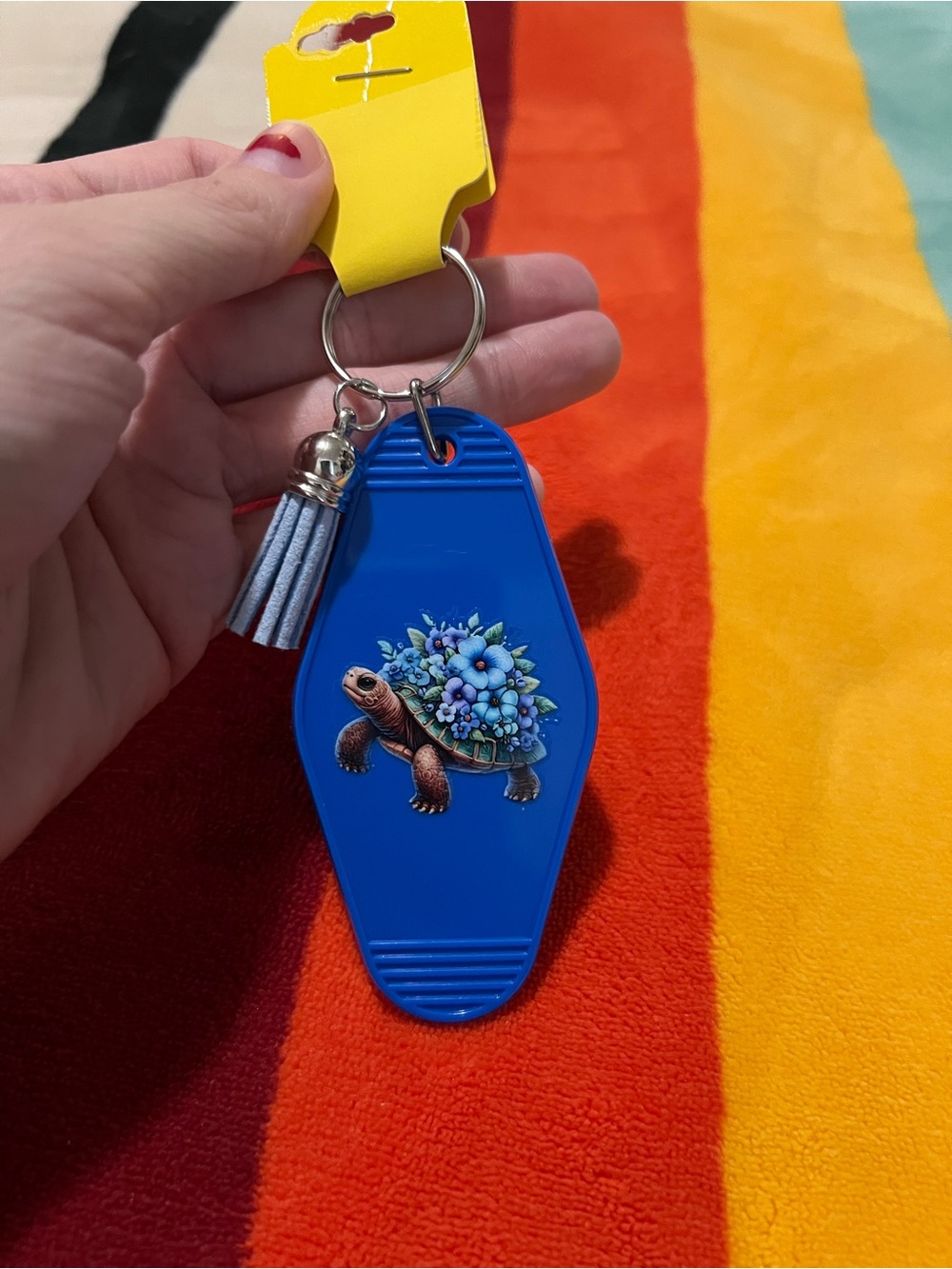 Turtle Keychain 🌺